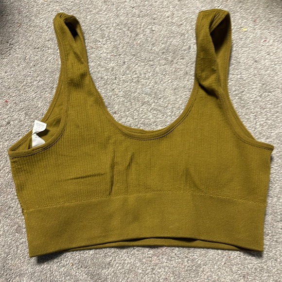 AERIE olive green bralette / sports bra 💚 - Picture 5 of 5